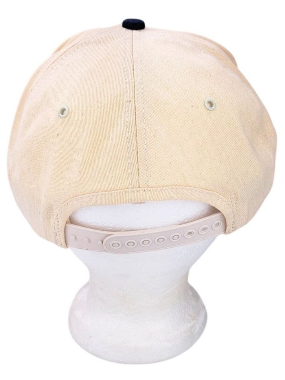 Vintage Goodyear 100th Anniversary Topeka Kansas Plant Snapback Hat Tan Blue New - Picture 5 of 8